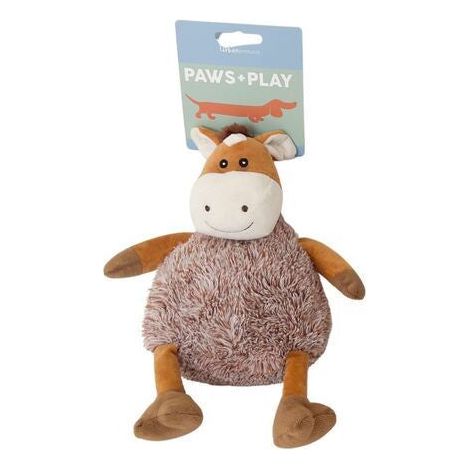 Fluffy Farm Squeaker Dog Toy
