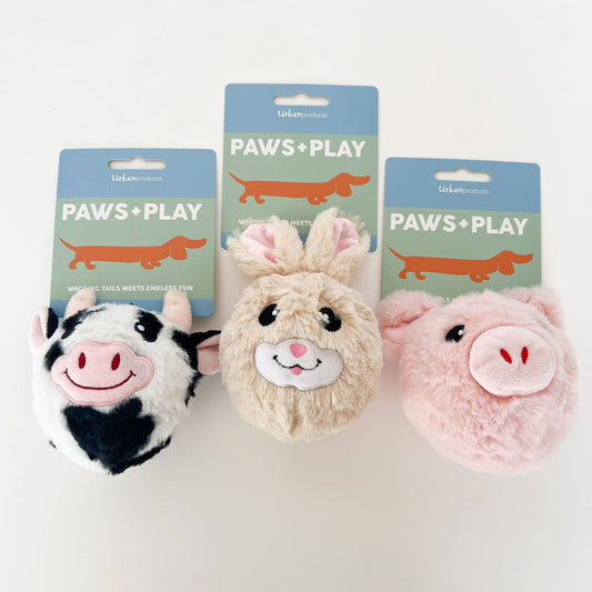 Squeaker Animal Ball Toy