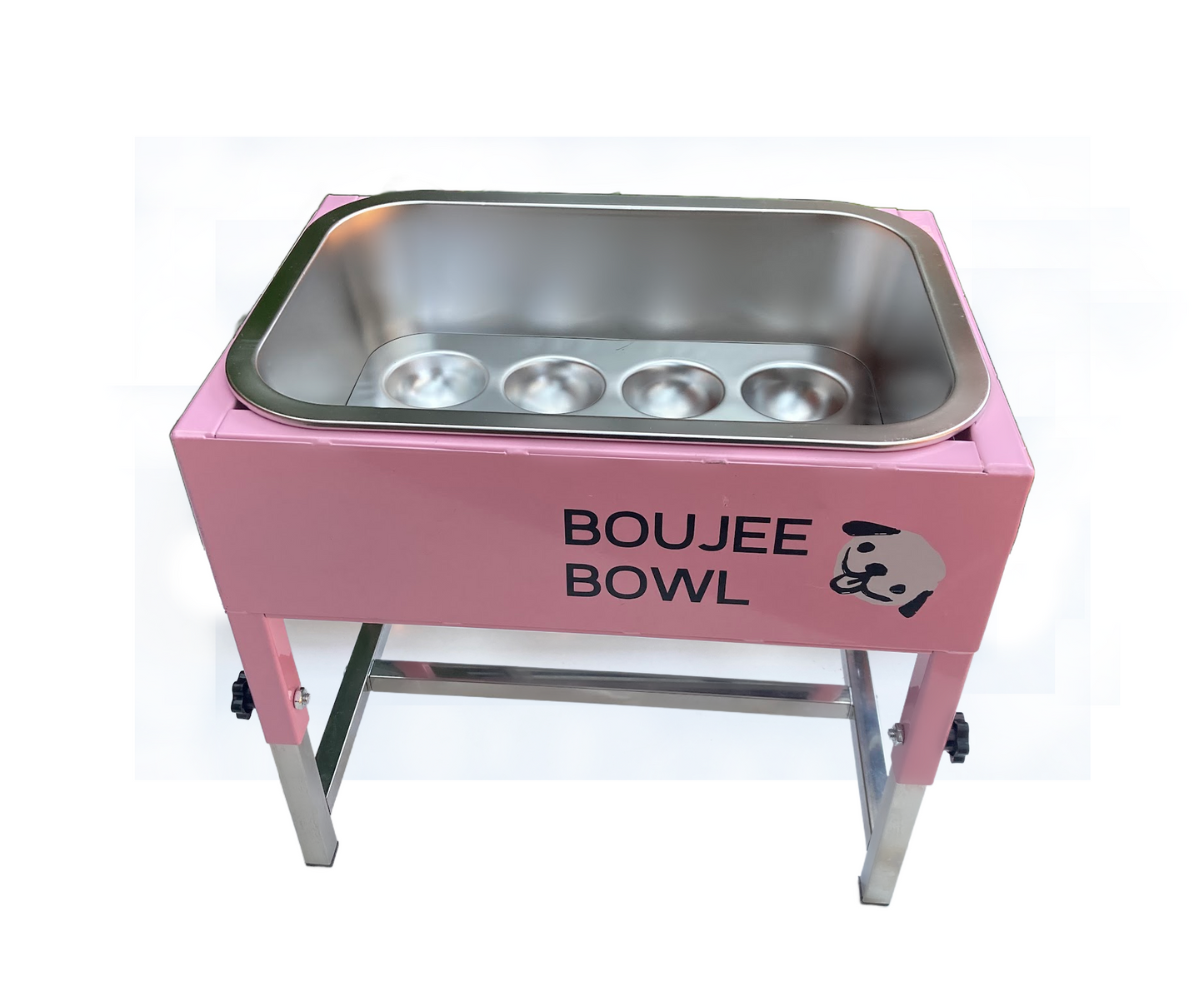 BOUJEE BOWL for big dogs Slow Feeder Set