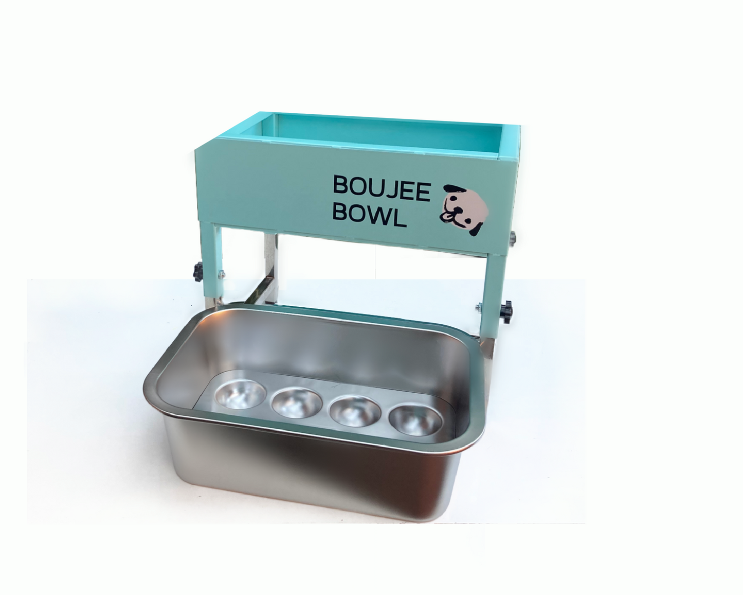 BOUJEE BOWL for big dogs Slow Feeder Set