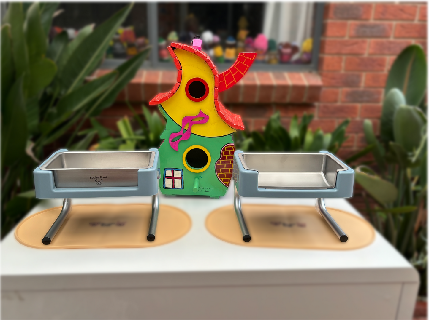 Boujee Bowl Mid Height Bundle with beige mats